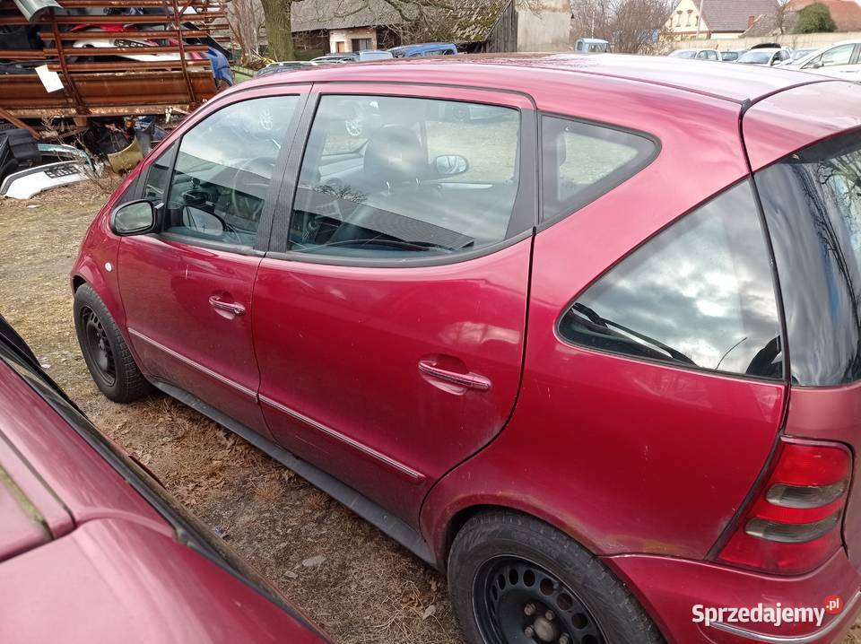 MercedesBenz A 170 CDI 70 kW 2002 r dawca części osobowe Szklarka Myślniewska