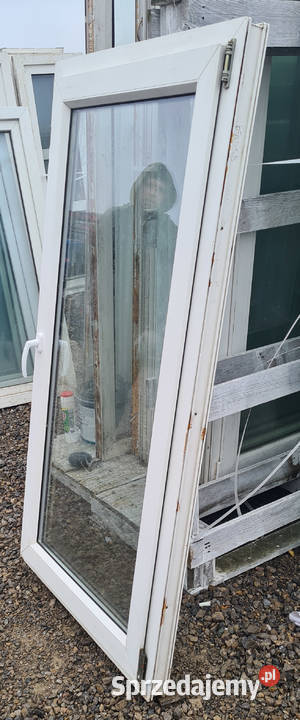 OKNO KacprzaK 85X162 OKNA Używane Plastikowe PCV lubelskie Lublin sprzedam