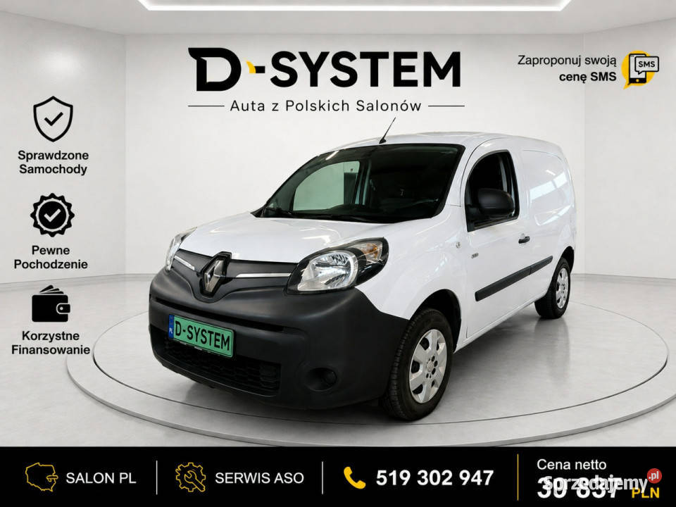 Renault Kangoo 22r Renault Kangoo ZE 33 kWh ZE światła przeciwmgłowe Białystok
