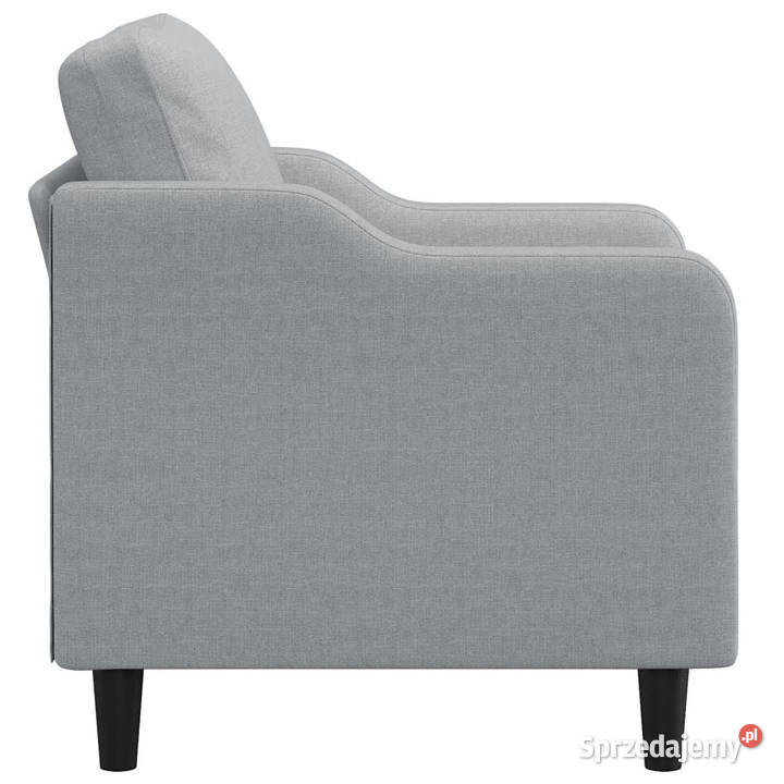 Fotel jasnoszary 60 obity tkaniną WM359343 mazowieckie Warszawa