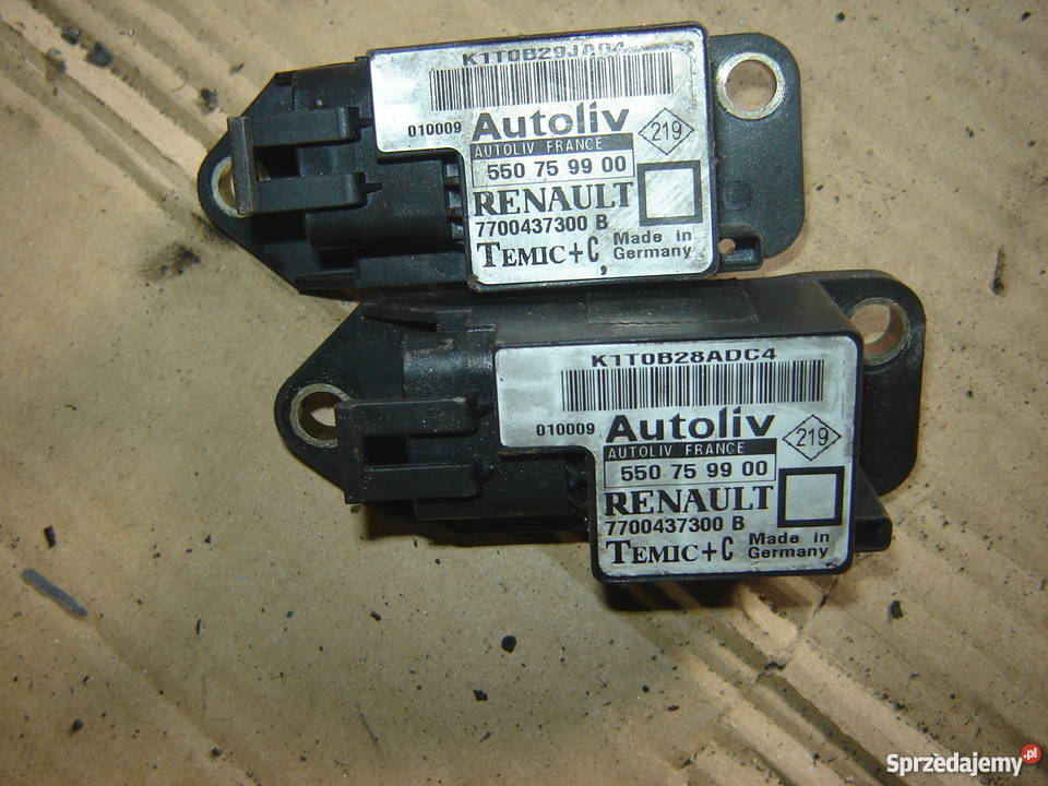 megane I 00r lift sensor poduszki 7700437300B Układ elektryczny Strzelce Krajeńskie sprzedam