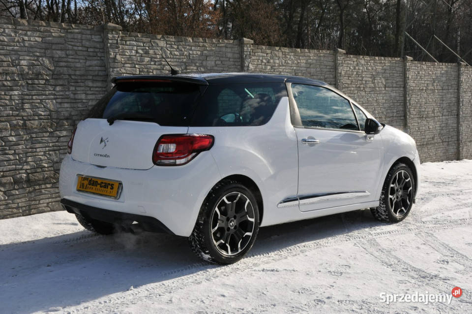 Citroen DS3 16 156 LED Skóra Czarna podsufitka ABS Dąbrowa Górnicza