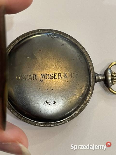 Zegarek kieszonkowy Oscar Moser motywy SS II sprzedam