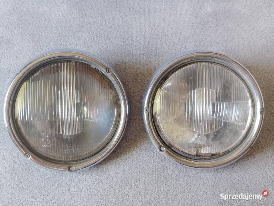 Volkswagen Garbus 1300 zestaw reflektorów Bosch osobowe Lampy przednie Gliwice sprzedam