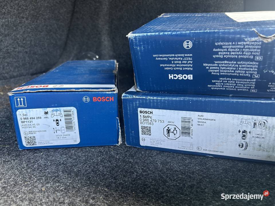 Tarcze hamulcowe Audi A5 320mmx30mm osobowe Duszniki
