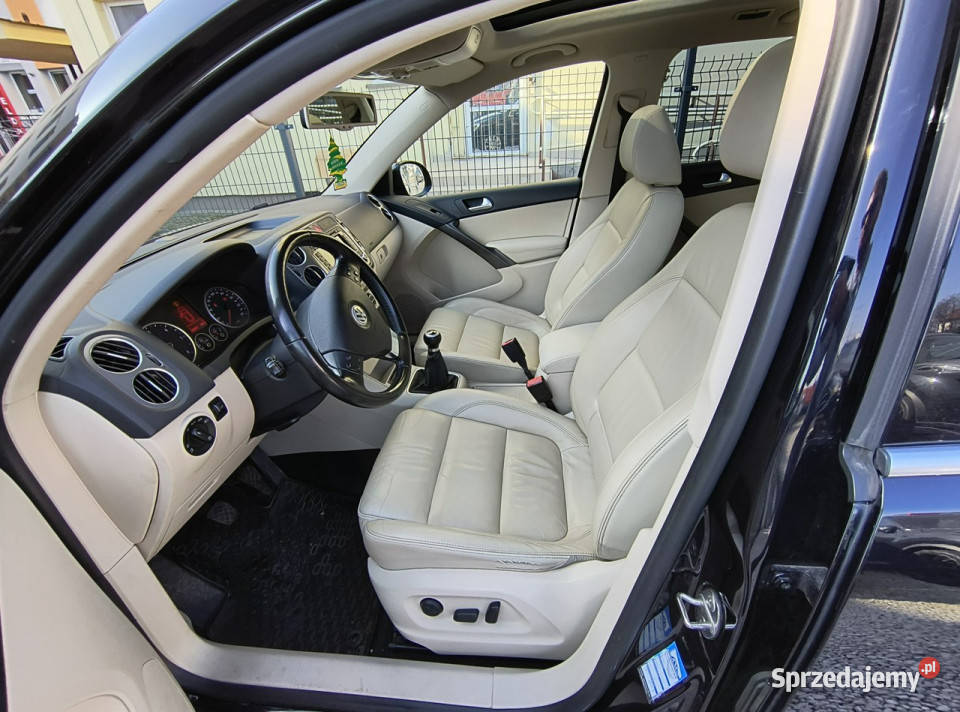 Volkswagen Tiguan Jasne wnętrze Skóry Panorama Bydgoszcz