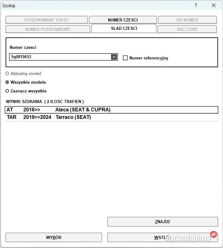 Filtr kabinowy 5q0819653 VWAudiSeatSkoda