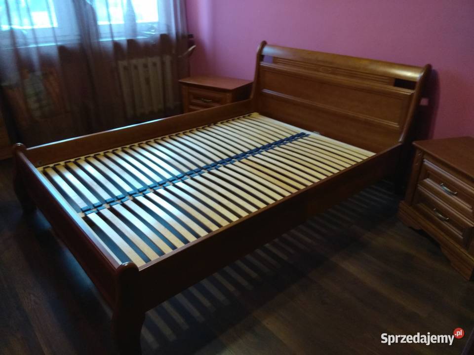 zestaw do sypialni z litego drewna PARYS Bydgoszcz