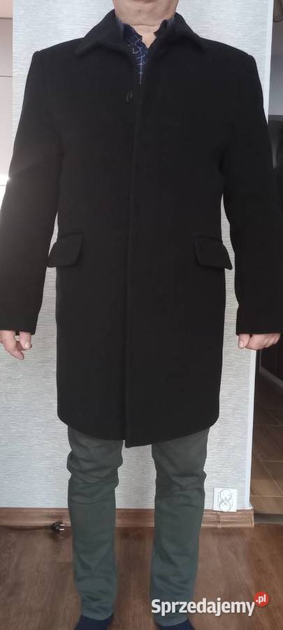 Płaszcz męski czarny Kraków