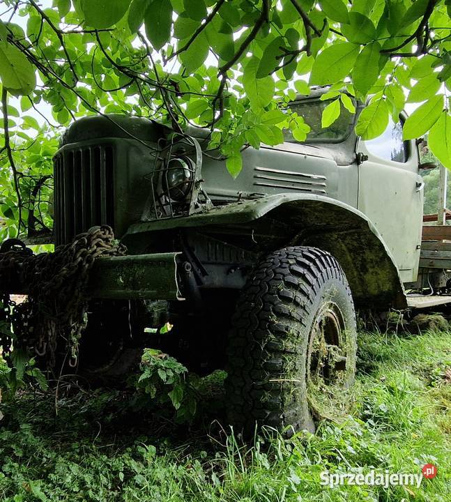 ZIŁ 157 wojskowa ciężarówka manualna