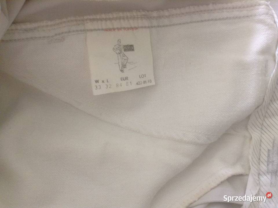 Spodnie męskie100 baw W33L32 LEVIS Levi's Opole