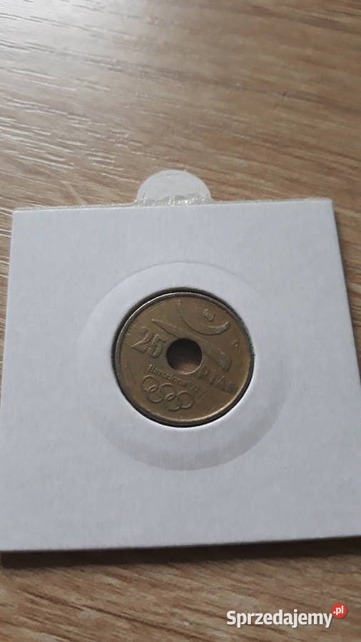 25 Peset Hiszpania 1992 r Konin