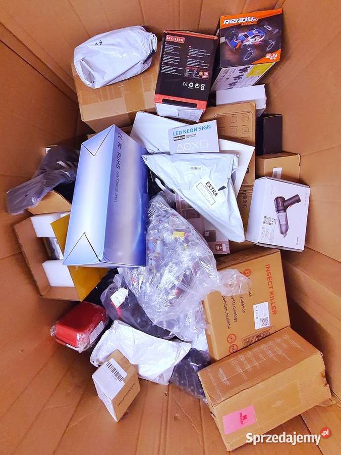 Nowy Towar Boxy Palety Mix Ali Temu Duży Wybór lubuskie Gorzów Wielkopolski sprzedam
