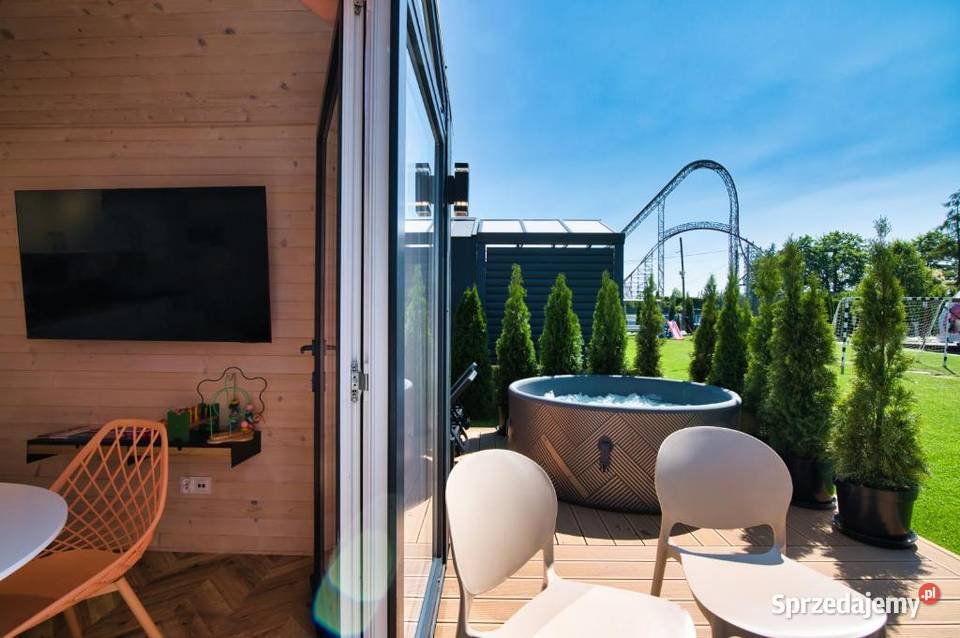 Domek na wynajem z prywatnym jacuzzi Sylwester Zator sprzedam