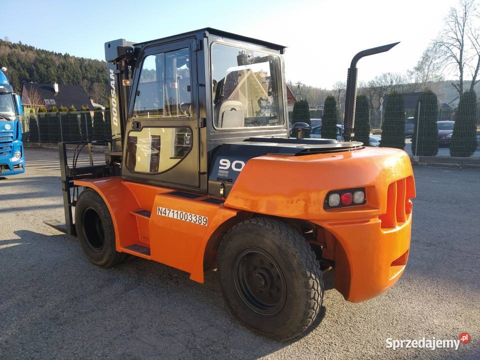 Wózek widłowy DOOSAN D90S 9 ton Wózki widłowe Stary Sącz
