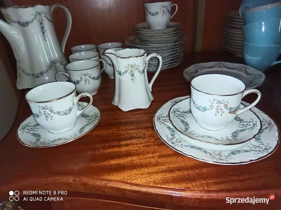 Filiżanka z talerzykiem deserowym pomorskie