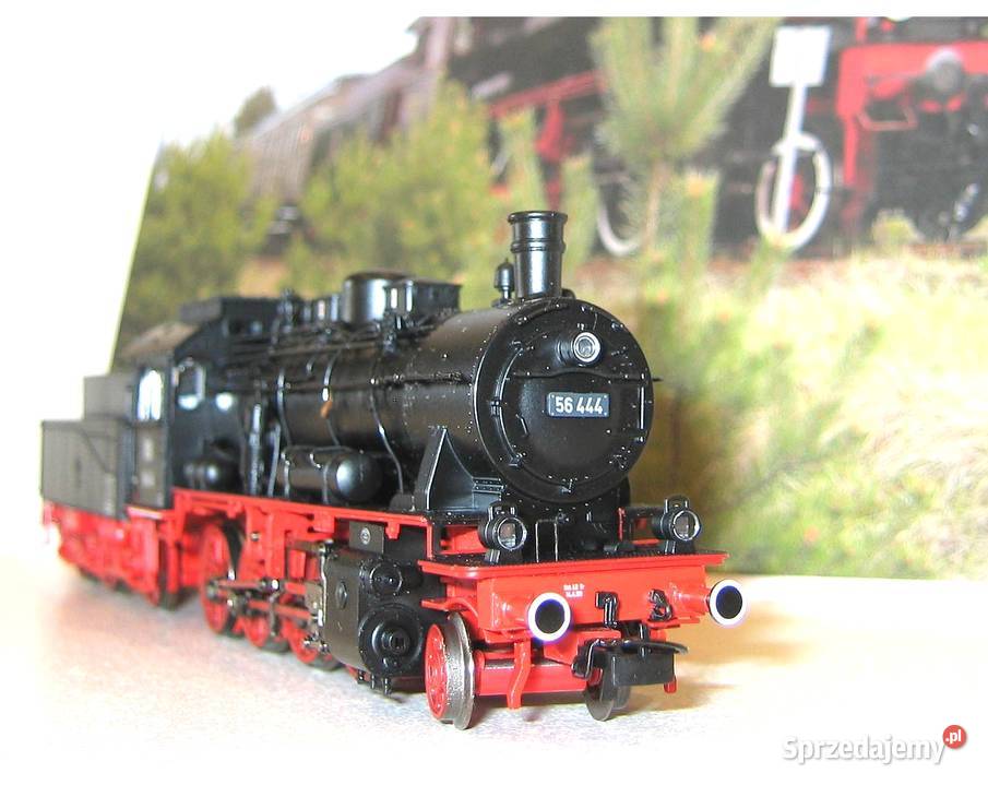 Parowóz Liliput BR56 na PKP Tr565 Modelarstwo
