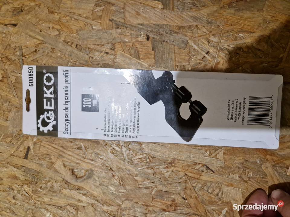 Szczypce do łączenia profili 300mm 24 Kod Głogowa