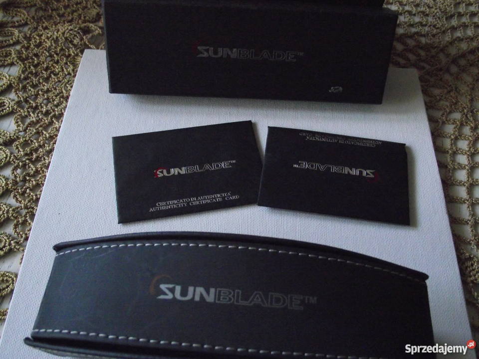 MARKOWE WŁOSKIE OPRAWKI DO OKULARÓW SUNBLADE Piła