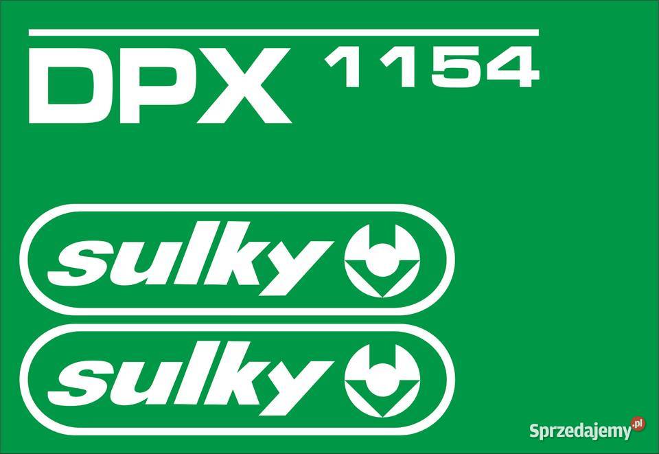 Naklejki sulky dpx1154 zamienniki Bydgoszcz sprzedam