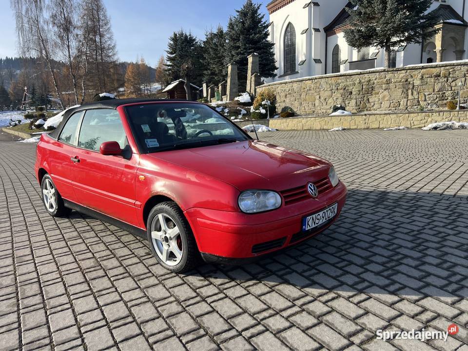 Volkswagen Golf kabriolet 19tdj IV mk35 Limanowa