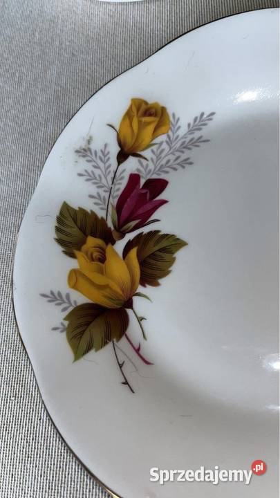 Talerzyk deserowy Elizabethan England Dekor pomorskie Gdańsk sprzedam