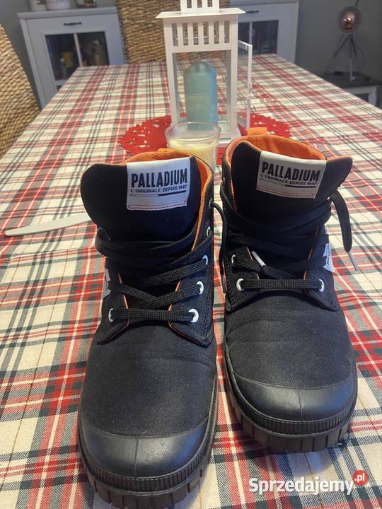 Buty Trapery Męskie Palladium Sp20 Overlab Black Trekkingowe Wieluń sprzedam