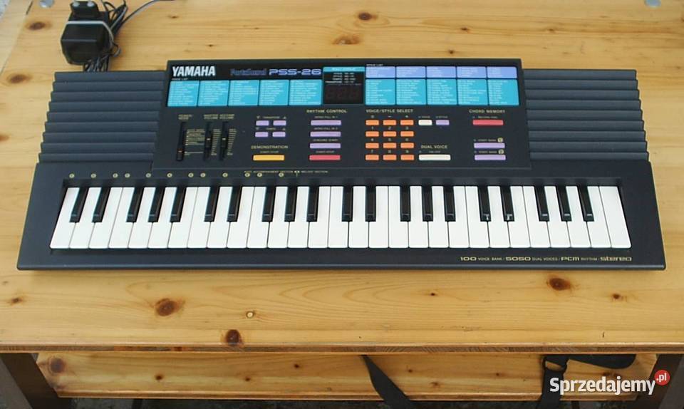 Keyboard dziecka Yamaha PSS26 do poważniejszej Yamaha Instrumenty klawiszowe i MIDI Kłodzko