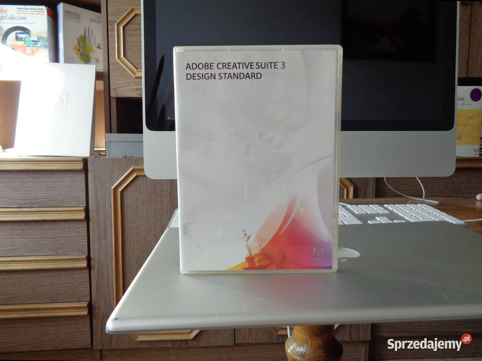 Adobe CS3 Photoshop 100 Box Mac działający opolskie Brzeg sprzedam
