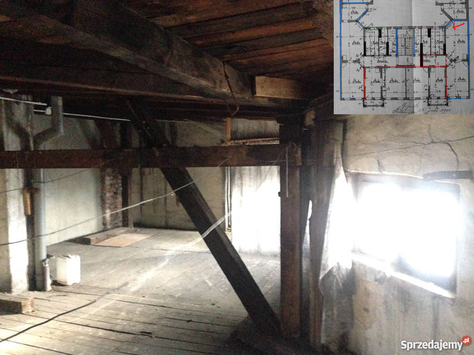 Strych do adaptacji Szczecin Szczecin