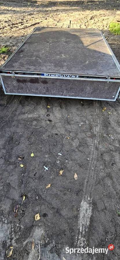 Przyczepa Brenderup 2 osiowa DMC 1000 burtowa Barlinek