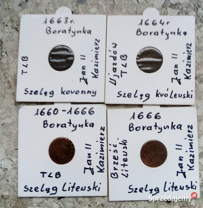 BORATYNKI4 SZTUKI W HOLDERACH