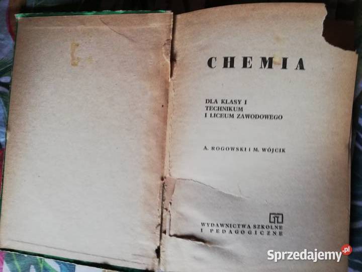 Chemia kl II technikum i liceum zawodowego tradycyjny podręcznik Kraków