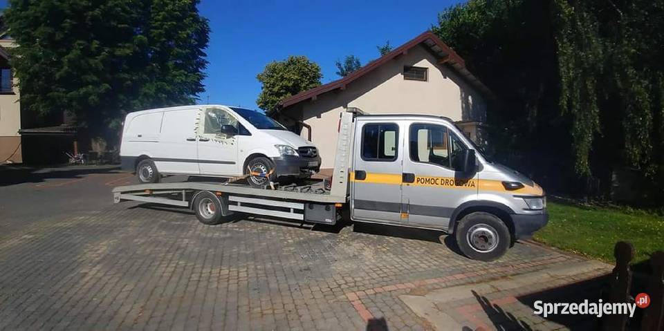 Pomoc drogowa Autolaweta Laweta Transport Maszyn Transport towarów, przeprowadzki Głowno