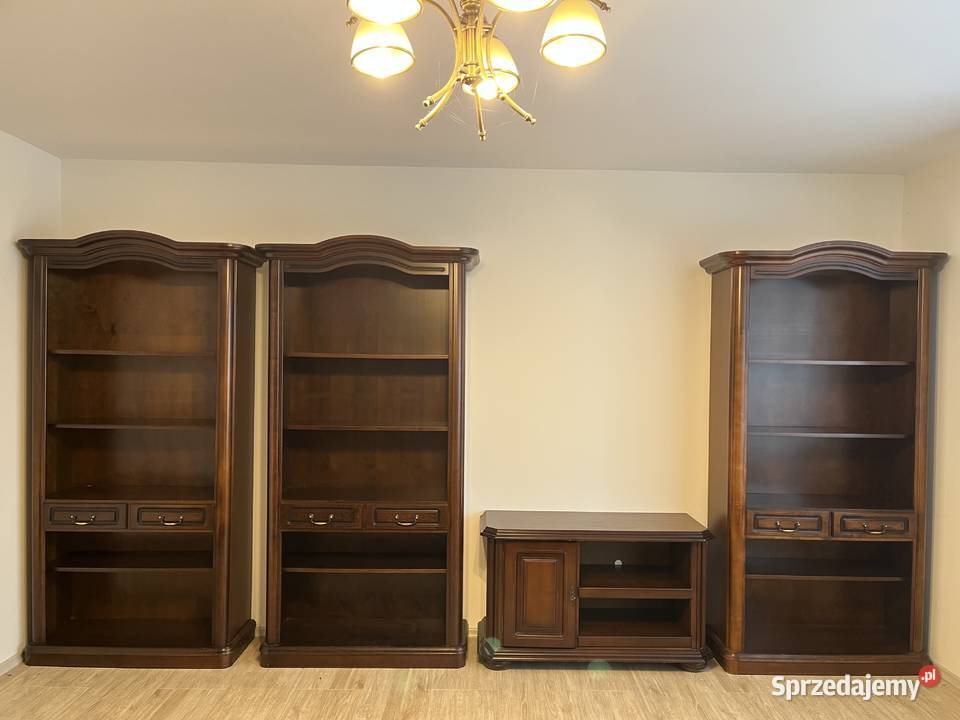 Regały Biblioteczki z pełnego drewna sztuk 3 Regały kujawsko-pomorskie Brodnica