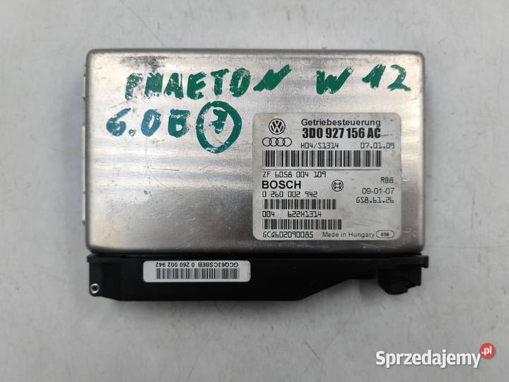 Sterownik Skrzyni Biegów VW Phaeton 60 W12 BRN Wyszków