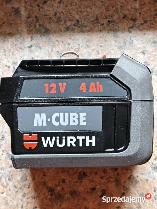 3 Akumulator Wrth MCUBE 12V 4Ah LiIon 1 nowy 2 Ostrów Mazowiecka