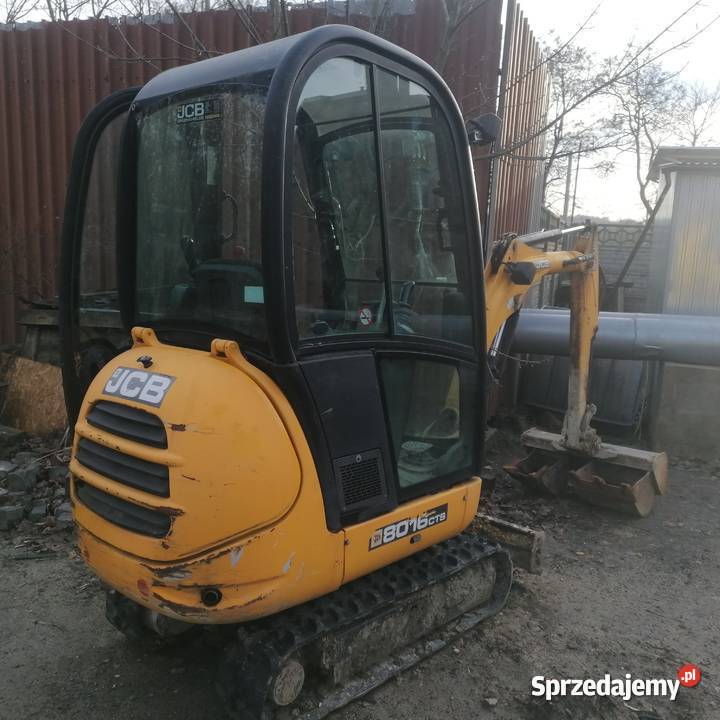 Minikoparka JCB 8016 2012r śląskie