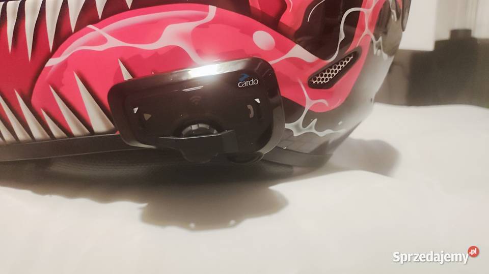Kask HJC z interkom Cardo Kaski Reda