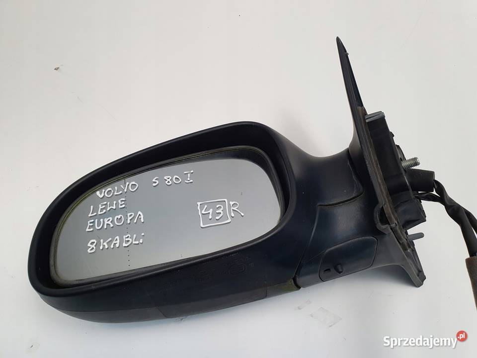 LUSTERKO Volvo S80 I 9804r LEWE KIEROWCY 7 Pin lubelskie Rudka