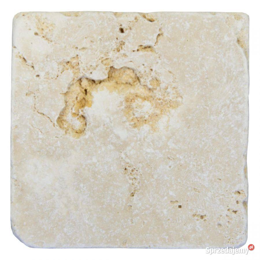 Kostki Trawertyn Classic bębnowany 10x10x1 Pozostałe Łódź