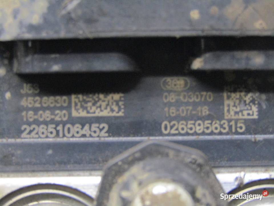 POMPA ABS 15 D MAZDA CX3 CX3 2265106452 Układ ABS i ESP