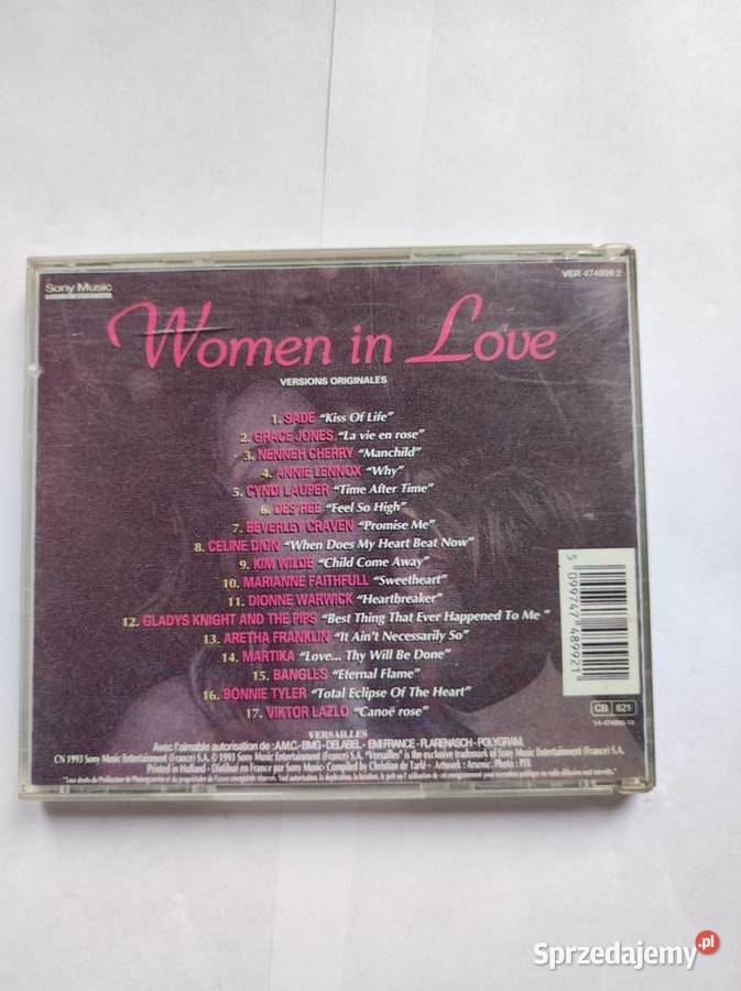 women in love sony music 1993 unikat płyta cd Kielce
