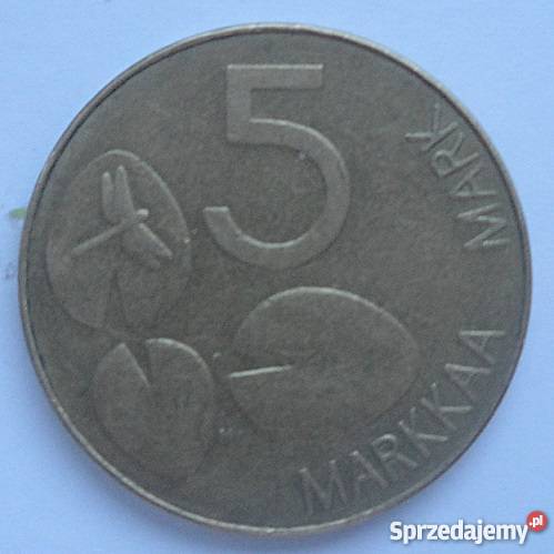 FINLANDIA 5 MARKKAA1993 rFOKA sprzedam
