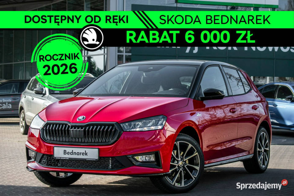 koda Fabia Monte Carlo 15 TSI 150 DSG Dostępny Łódź