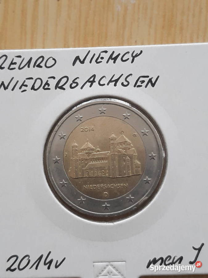 2 Euro Niedersachsen Niemcy 2014 rmen J Konin