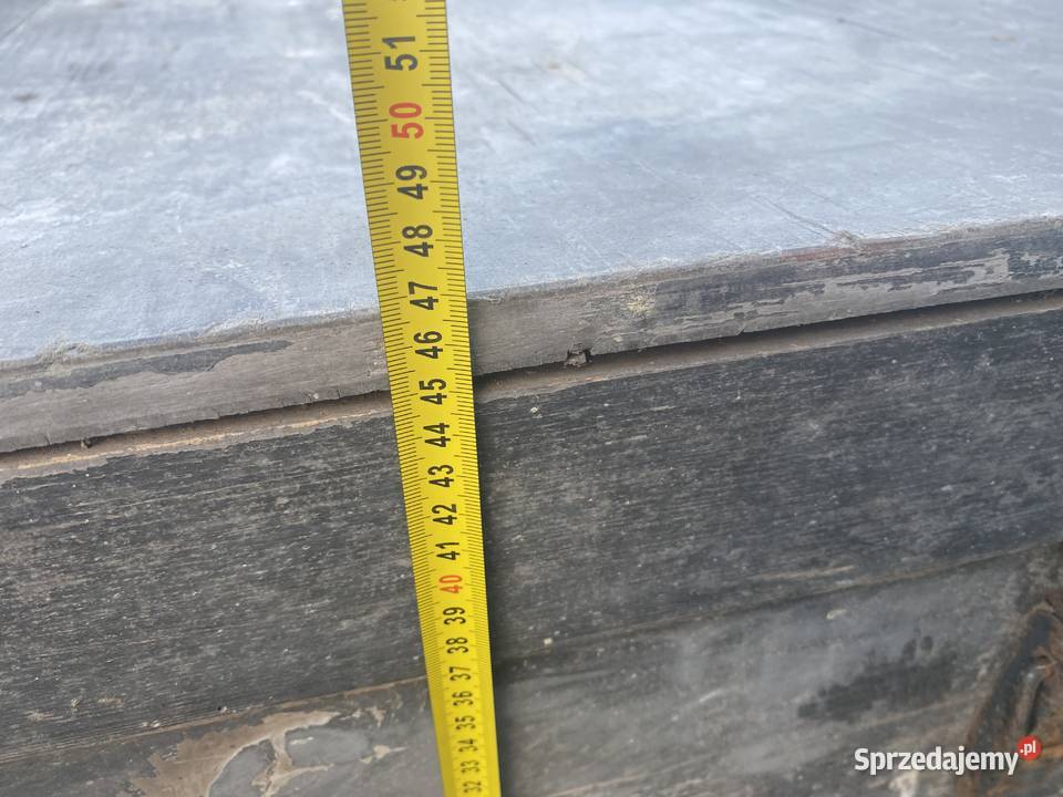 Niemiecka skrzynia na amunicję z czasów II wś Lubin