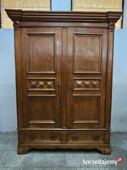 Duża stara szafa sieniowa małopolskie Nowy Sącz