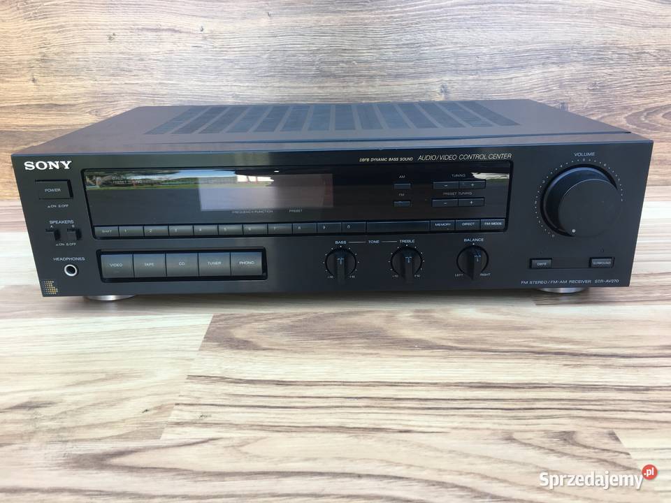 Amplituner Sony STRAV270 416 ohm Wzmacniacze i pokrewne opolskie Opole