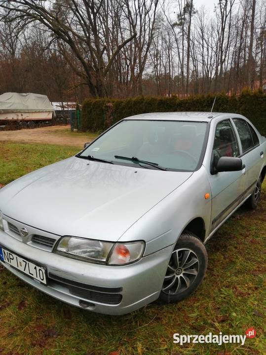 Nissan Almera srebrny Motoryzacja Ruciane-Nida